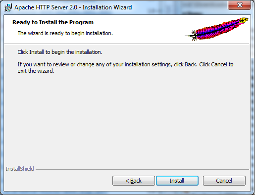 Ready to Install the Program