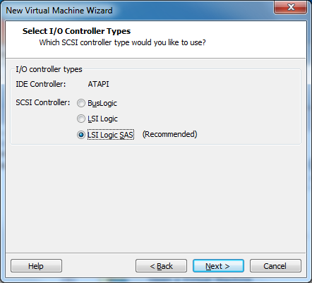 Select I/O Controller Types